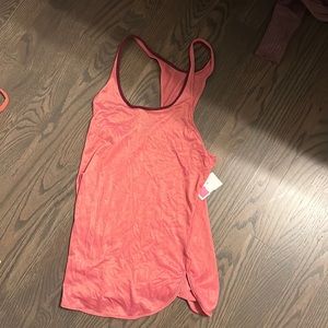 Lululemon pink tank top